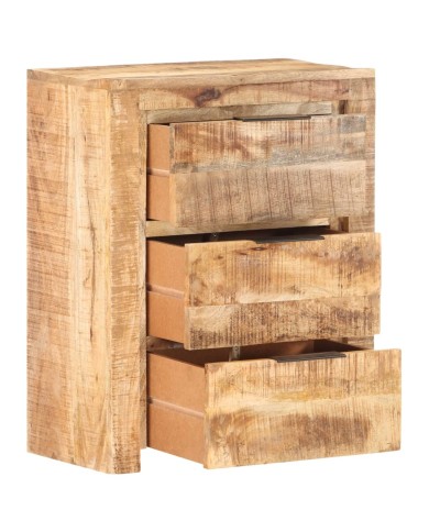 Buffet 59x33x75 cm Bois de manguier brut