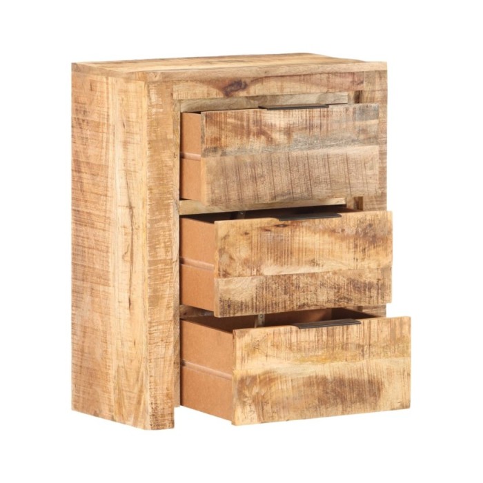 Buffet 59x33x75 cm Bois de manguier brut