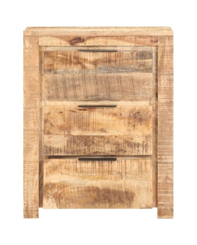 Buffet 59x33x75 cm Bois de manguier brut