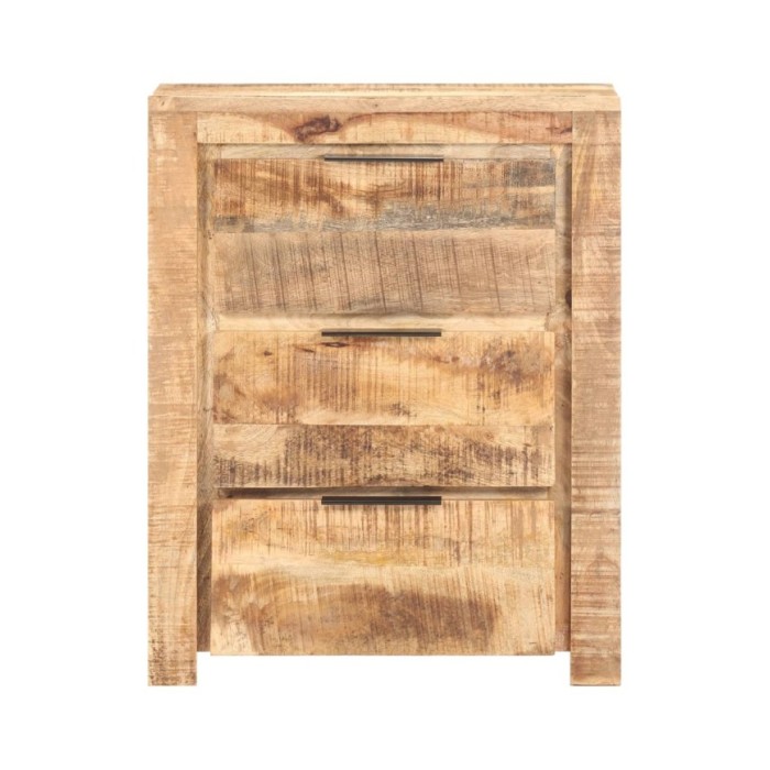 Buffet 59x33x75 cm Bois de manguier brut