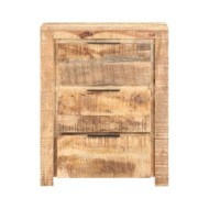 Buffet 59x33x75 cm Bois de manguier brut