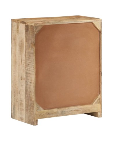 Buffet 59x33x75 cm Bois de manguier brut