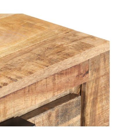 Buffet 59x33x75 cm Bois de manguier brut