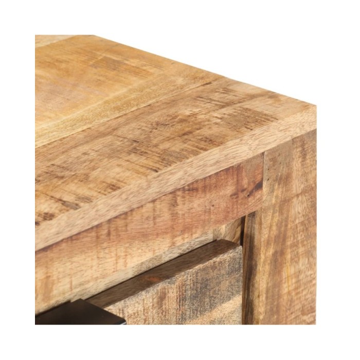 Buffet 59x33x75 cm Bois de manguier brut