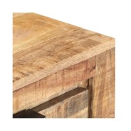 Buffet 59x33x75 cm Bois de manguier brut