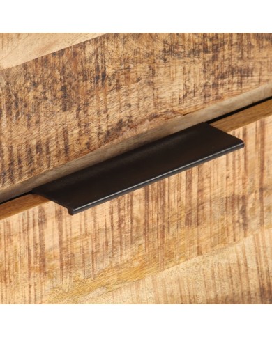 Buffet 59x33x75 cm Bois de manguier brut
