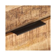 Buffet 59x33x75 cm Bois de manguier brut