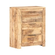 Buffet 59x33x75 cm Bois de manguier brut