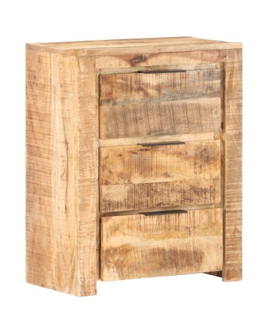 Buffet 59x33x75 cm Bois de manguier brut