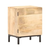 Table de chevet 40x30x51 cm Bois de manguier solide