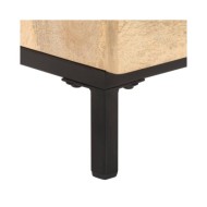 Table de chevet 40x30x51 cm Bois de manguier solide