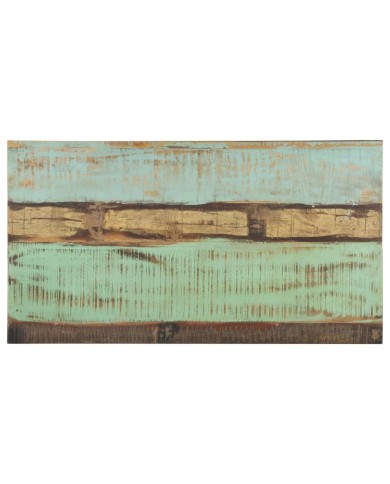 Table basse 110x60x35 cm Bois de récupération massif