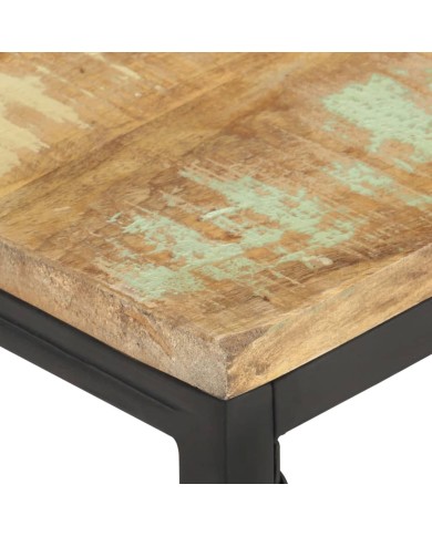 Table basse 110x60x35 cm Bois de récupération massif