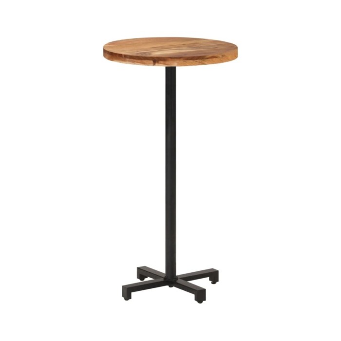 Table de bar Ronde Ø60x110 cm Bois d'acacia massif