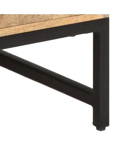 Table basse 67x67x45 cm Bois de manguier massif