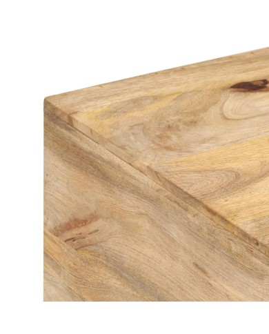 Table basse 67x67x45 cm Bois de manguier massif