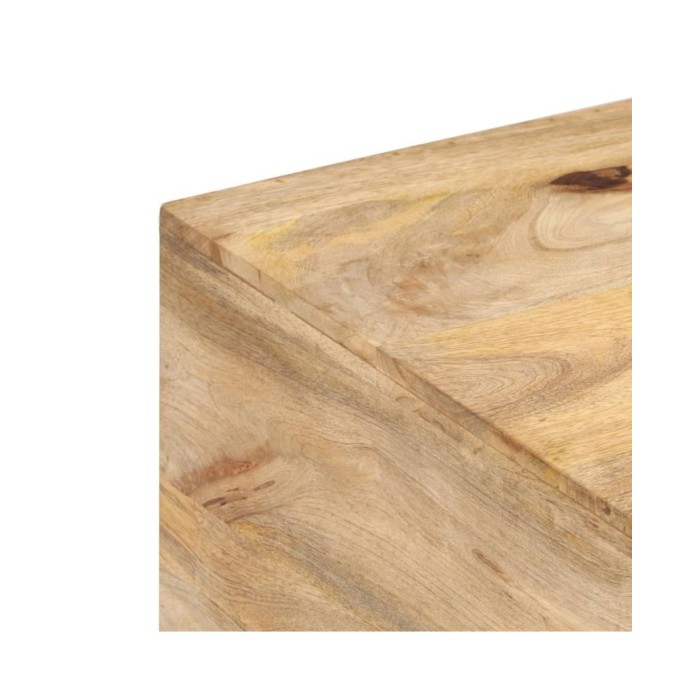 Table basse 67x67x45 cm Bois de manguier massif