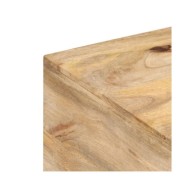 Table basse 67x67x45 cm Bois de manguier massif