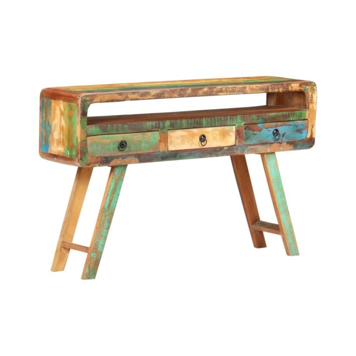 Buffet 120x30x75 cm Bois de récupération solide