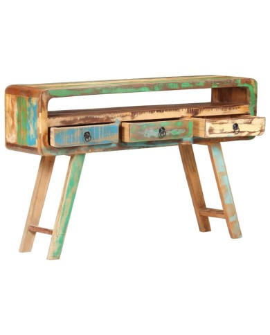 Buffet 120x30x75 cm Bois de récupération solide