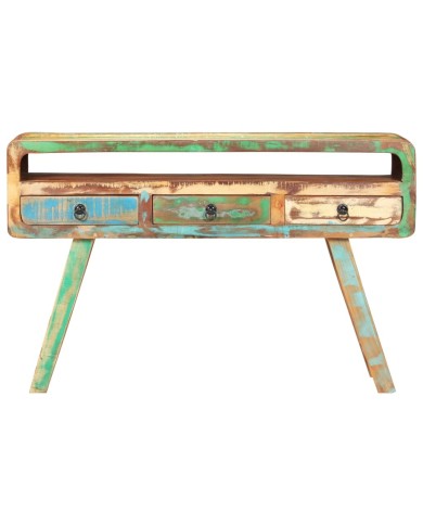 Buffet 120x30x75 cm Bois de récupération solide