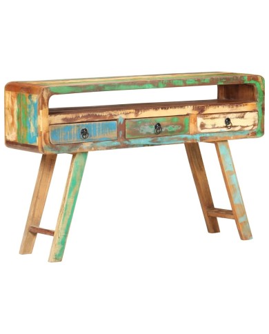 Buffet 120x30x75 cm Bois de récupération solide