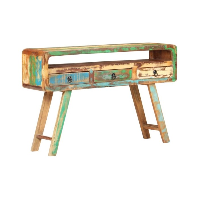 Buffet 120x30x75 cm Bois de récupération solide