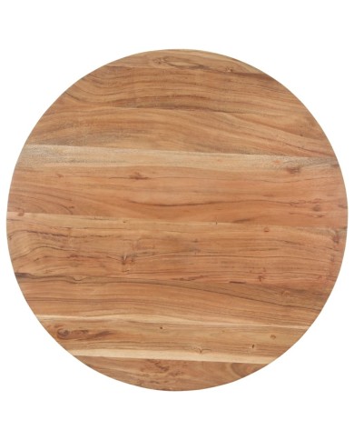 Table de salle à manger 80 cm Bois d'acacia solide