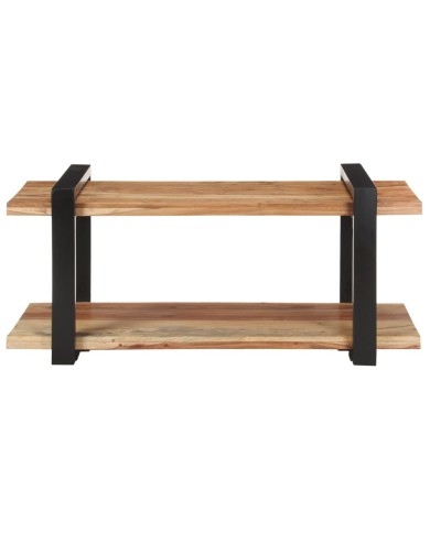 Meuble TV 90x40x40 cm Bois d'acacia solide