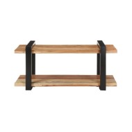 Meuble TV 90x40x40 cm Bois d'acacia solide