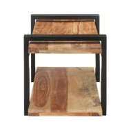 Meuble TV 90x40x40 cm Bois d'acacia solide