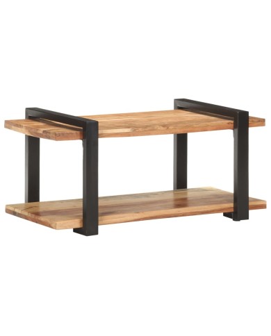 Meuble TV 90x40x40 cm Bois d'acacia solide