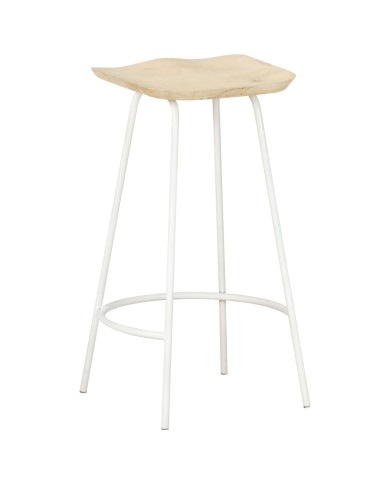 Tabourets de bar 4 pcs Bois de manguier massif