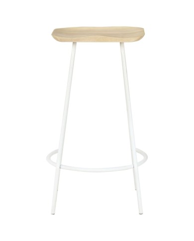 Tabourets de bar 4 pcs Bois de manguier massif