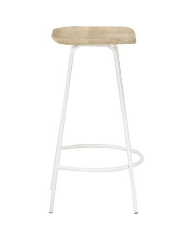 Tabourets de bar 4 pcs Bois de manguier massif