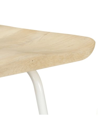 Tabourets de bar 4 pcs Bois de manguier massif