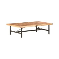 Table basse 142x90x42 cm Bois d'acacia massif