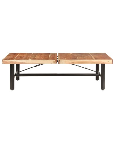 Table basse 142x90x42 cm Bois d'acacia massif