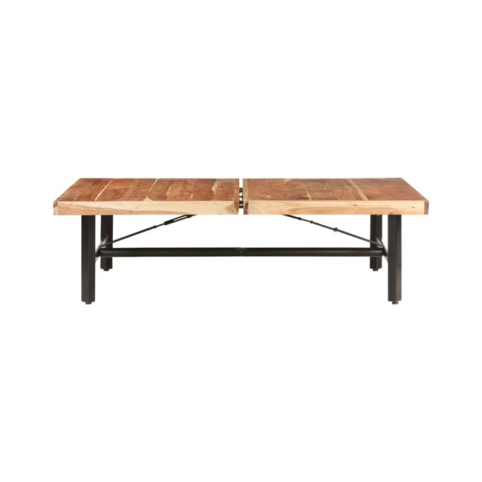 Table basse 142x90x42 cm Bois d'acacia massif
