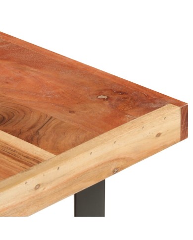 Table basse 142x90x42 cm Bois d'acacia massif