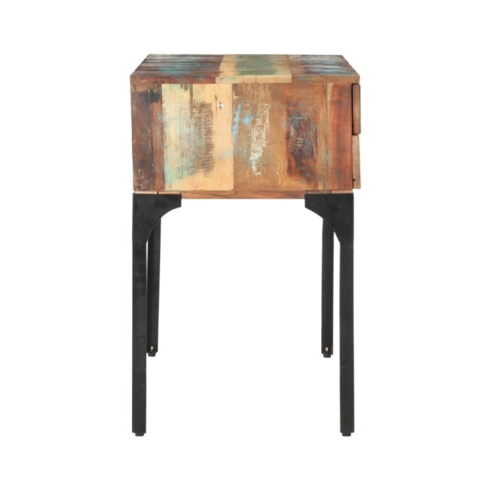 Bureau 118x48x75 cm Bois de récupération massif
