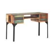 Bureau 118x48x75 cm Bois de récupération massif