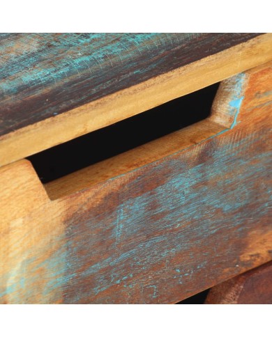 Bureau 118x48x75 cm Bois de récupération massif