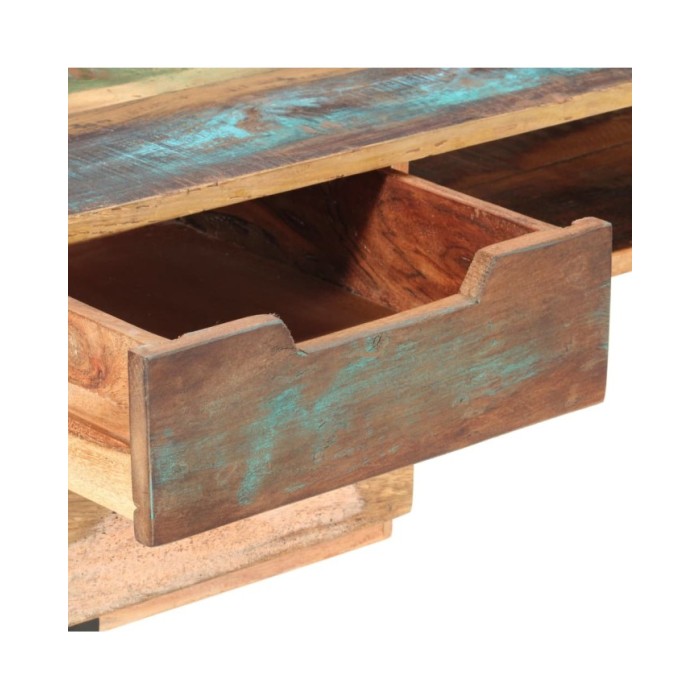 Bureau 118x48x75 cm Bois de récupération massif