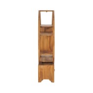 Armoire avec étagère Yin Yang 100x26x112 cm Bois de teck massif