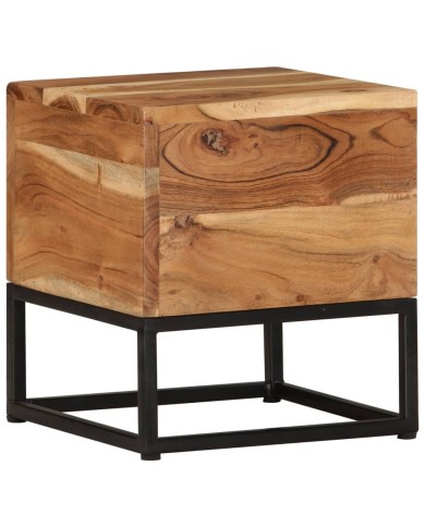 Table d'appoint 30x30x33 cm Bois d'acacia massif