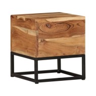 Table d'appoint 30x30x33 cm Bois d'acacia massif
