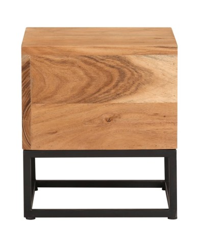 Table d'appoint 30x30x33 cm Bois d'acacia massif