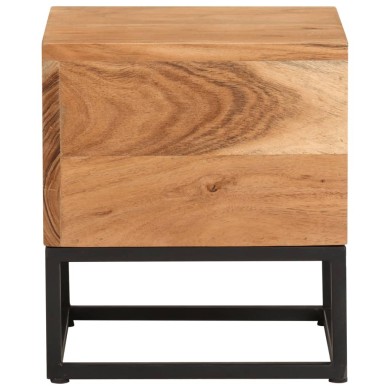 Table d'appoint 30x30x33 cm Bois d'acacia massif