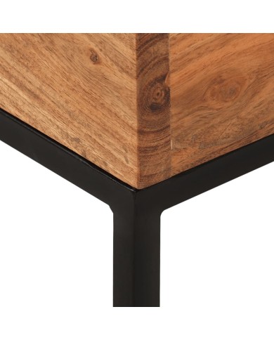 Table d'appoint 30x30x33 cm Bois d'acacia massif